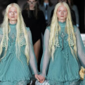Magia gemenilor la prezentarea Gucci de la Milan Fashion Week