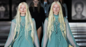Magia gemenilor la prezentarea Gucci de la Milan Fashion Week