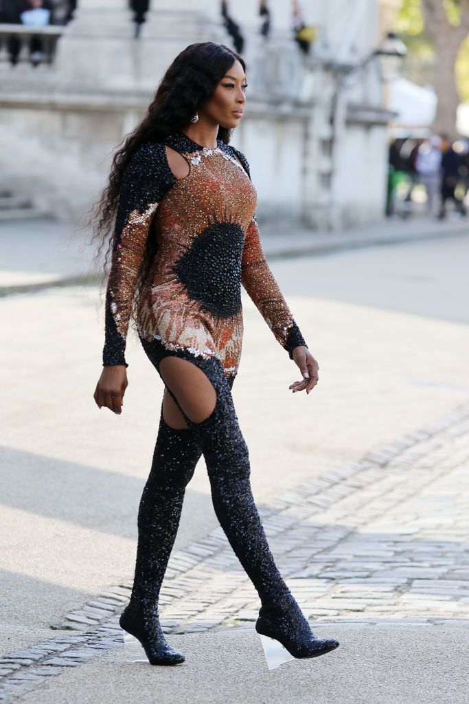 Inna, față-n față cu Naomi Campbell