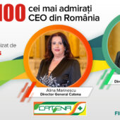 Directorul General Catena și Directorul General Fildas Trading, în Top 100 cei mai admirați CEO din România