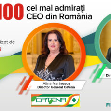 Directorul General Catena și Directorul General Fildas Trading, în Top 100 cei mai admirați CEO din România