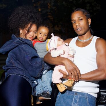Rihanna și ASAP Rocky- primele fotografii de familie