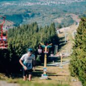 6 alergători au întrecut telescaunul din Parâng