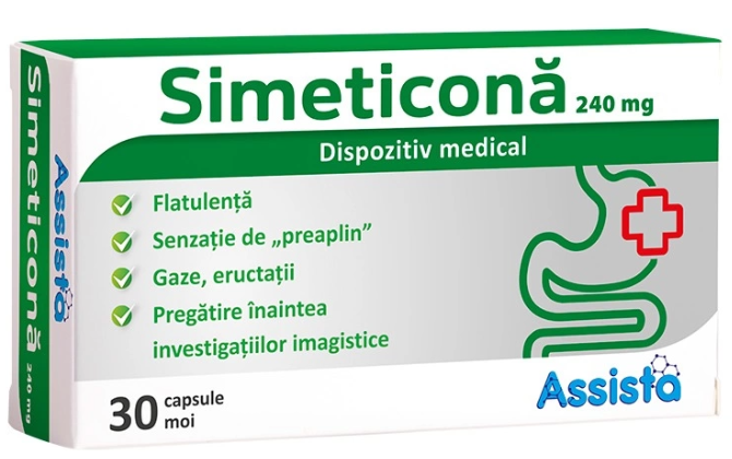 Simeticona – beneficii și utilizări în tratamentele gastrointestinale