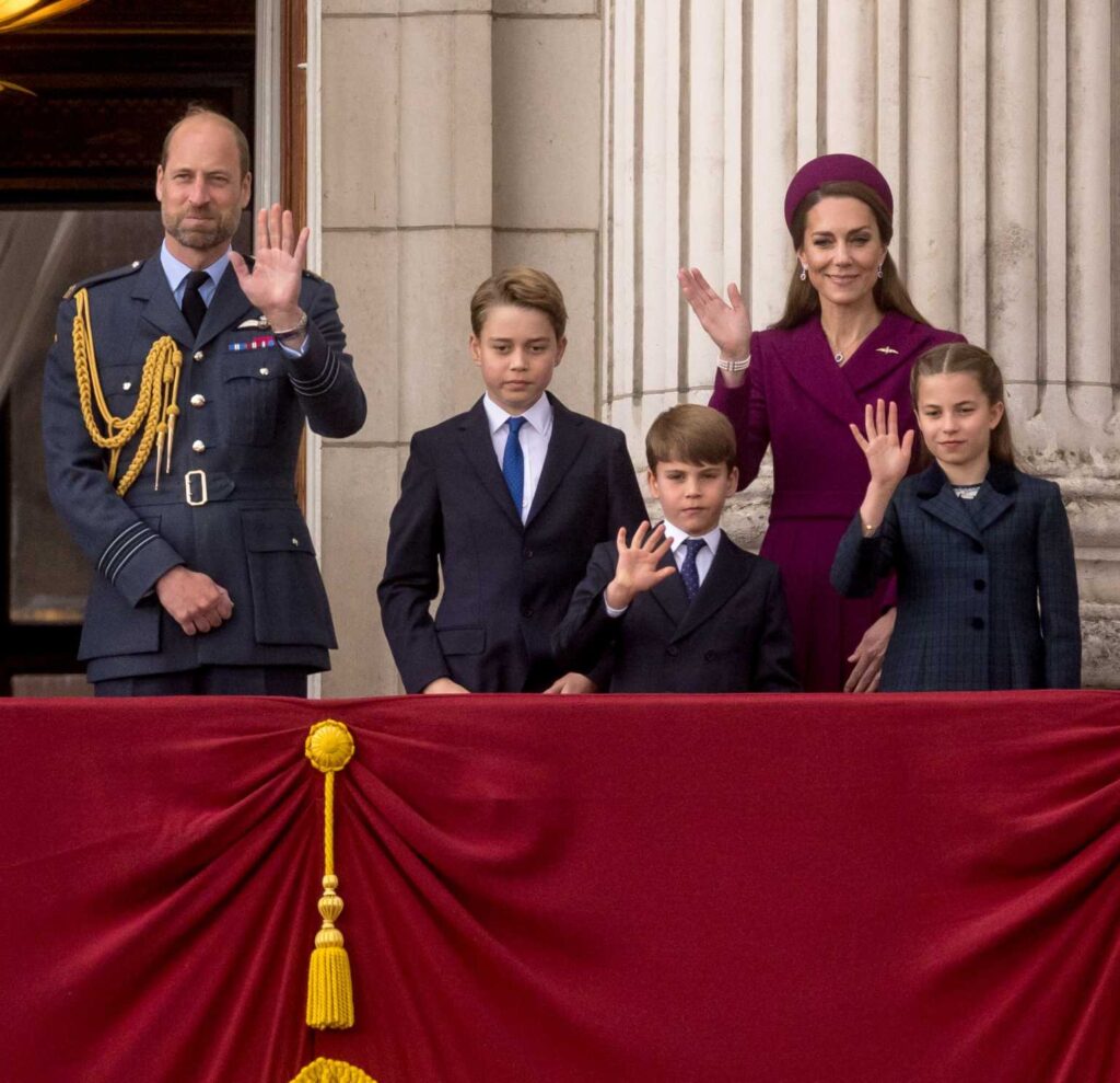 2025 familia regală Kate și Charlotte, printul william