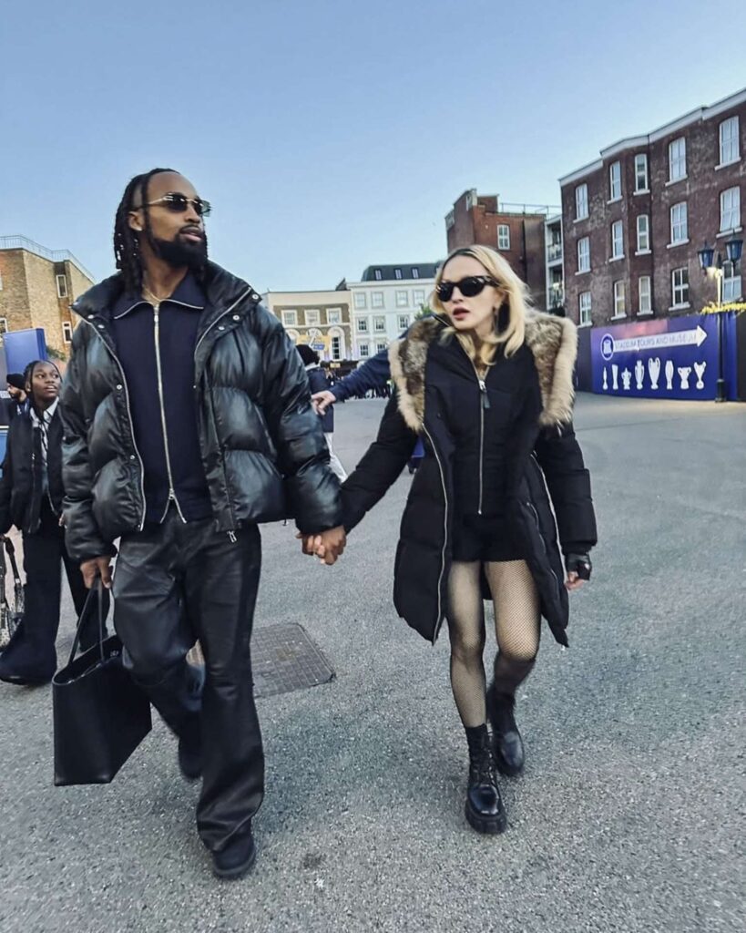 Madonna cu Akeem Morris