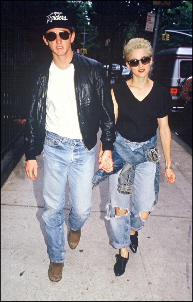 MADONNA AVEC SEAN PENN 