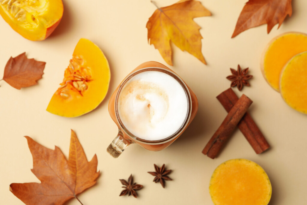 pumpkin spice latte cu dovleac