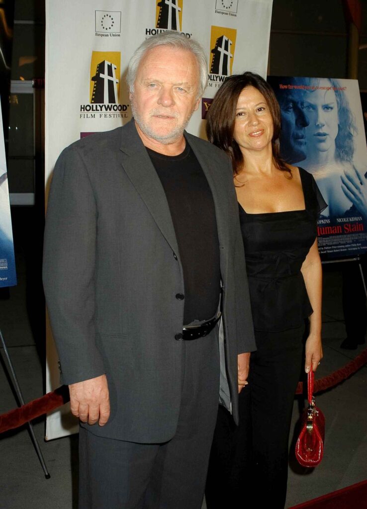 Anthony Hopkins & Wife Stella
