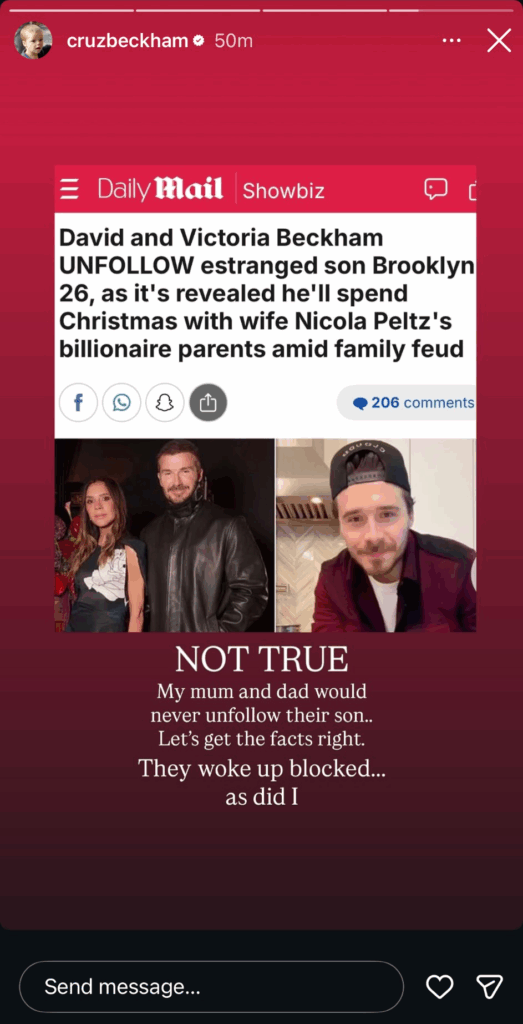 Scandalul Beckham: Victoria și David „la cuțite” cu fiul lor Brooklyn și soția sa
