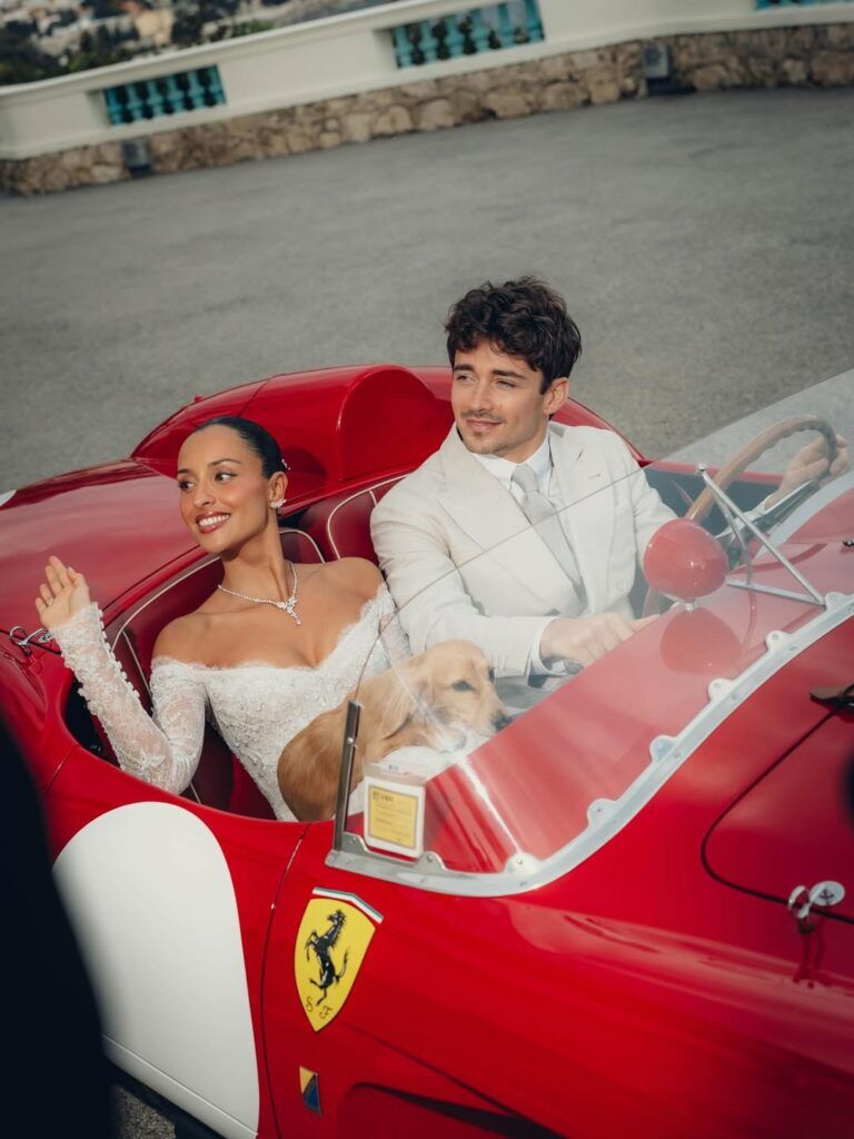 Charles Leclerc și Alexandra Saint-Mleux și-au unit destinele la Monaco