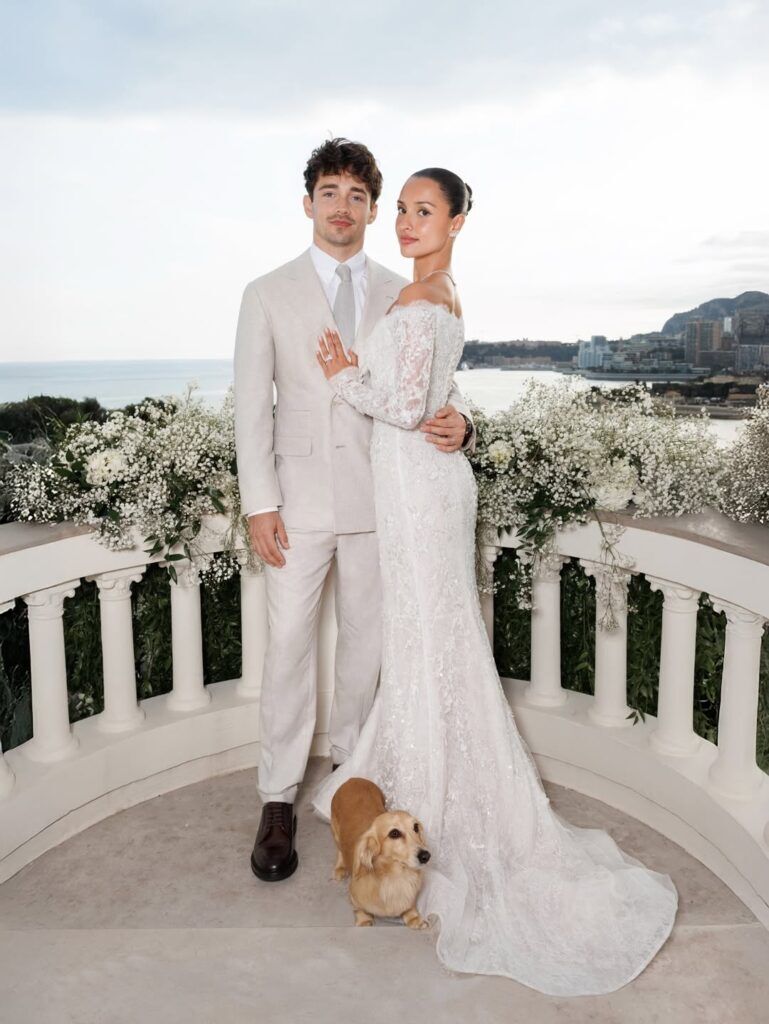 Charles Leclerc și Alexandra Saint-Mleux și-au unit destinele la Monaco